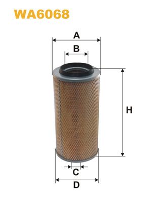WIX FILTERS Õhufilter WA6068
